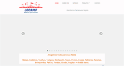 Desktop Screenshot of locamp.com.br